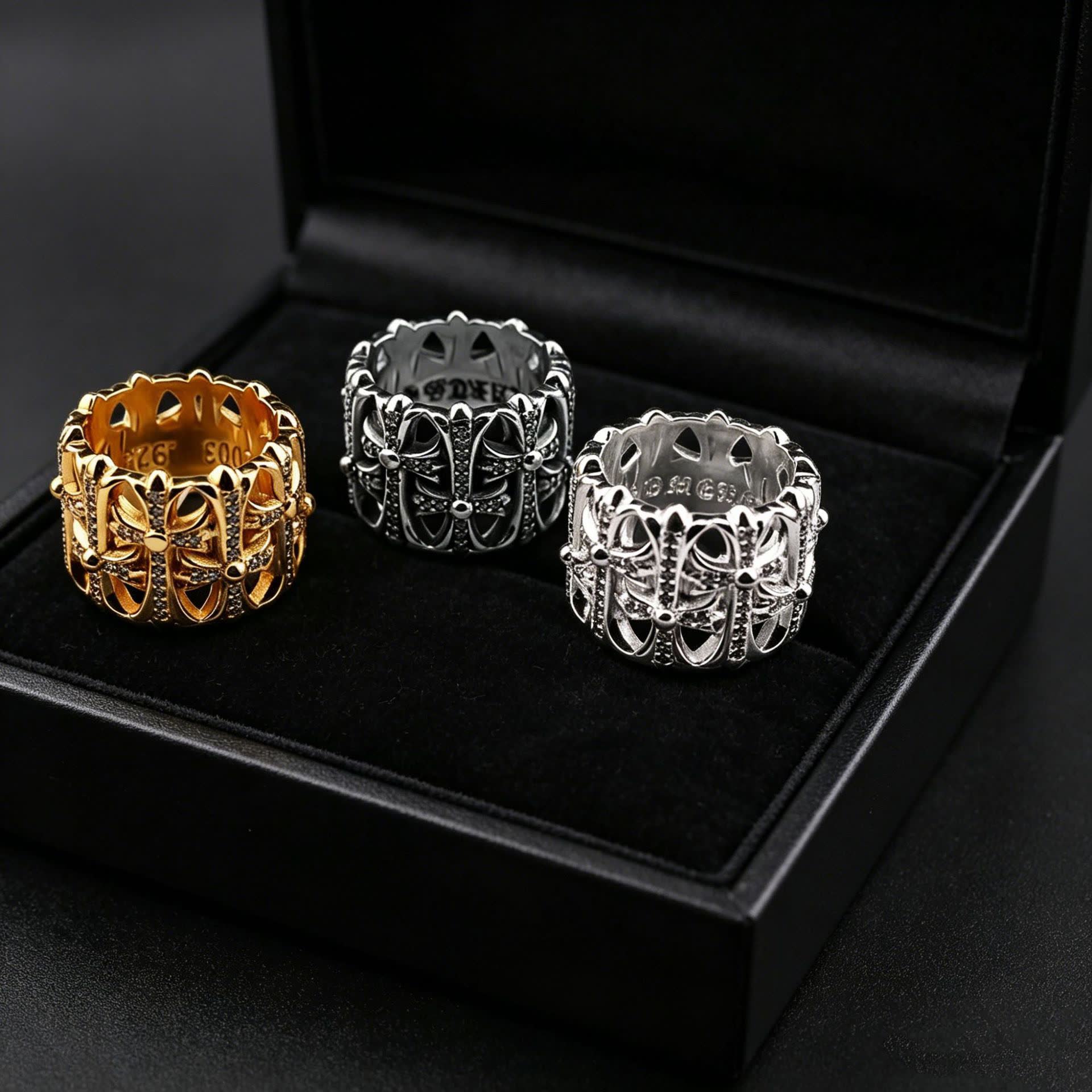 Chrome Hearts Crystalline Ring